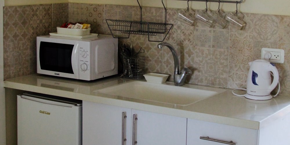 חדר סופריור עם מרפסת מטבח בכפר הנופש מזרע